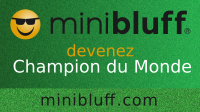 Mattéo joue au Minibluff